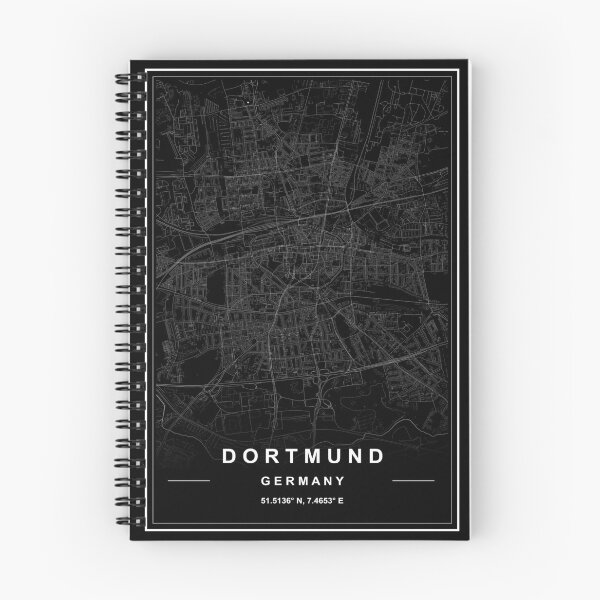 Artikelvorschau, Dortmund Stadtplan entworfen und verkauft von SHAMPAIN-ART-CO.