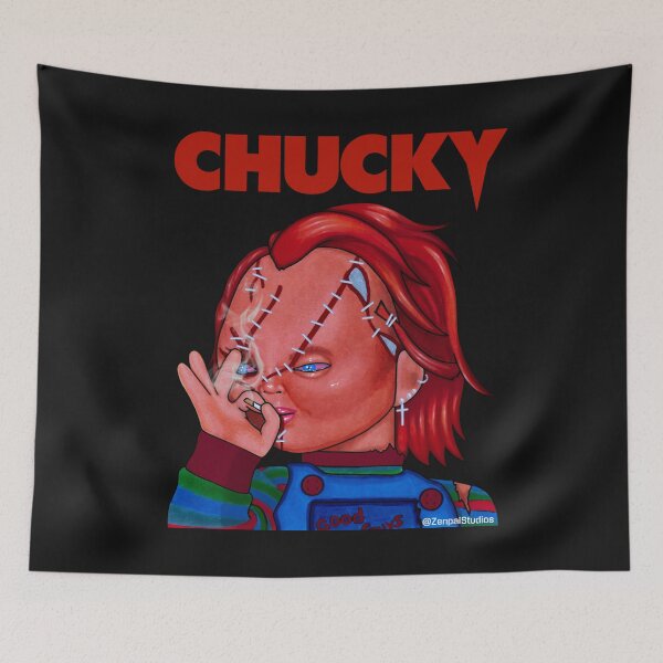 Item preview, Chucky Smoking designed and sold by Zenpaistudios.