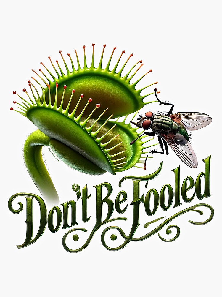 Thumbnail 3 of 3, Sticker, Don't be fooled T-Shirt designed and sold by zeeteezofficial.