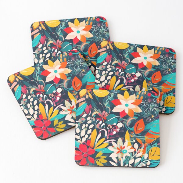 Item preview, Bright Abstract Floral Pattern 3 designed and sold by Tom-Johnson.
