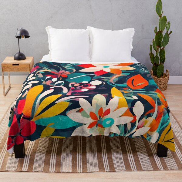 Item preview, Bright Abstract Floral Pattern 3 designed and sold by Tom-Johnson.