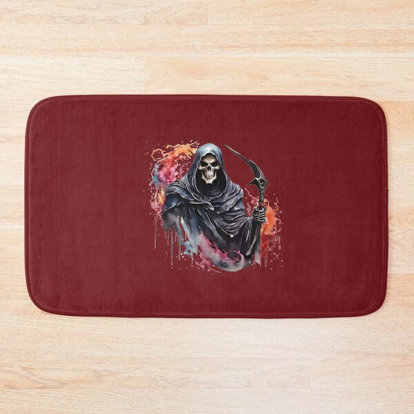 Item preview, the Grim Reaper in watercolor designed and sold by Rose Design & Photos.