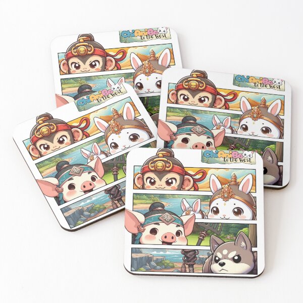 Item preview, ChiAniBo to the West: Chibi Animal Adventure designed and sold by ChiAniBo-Red.