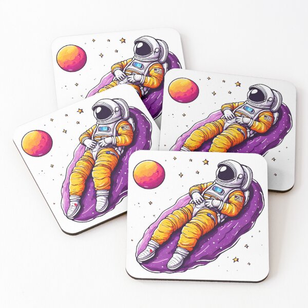Item preview, Astronaut Lounging on Moon 3 designed and sold by Tom-Johnson.