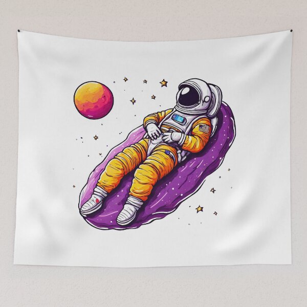 Item preview, Astronaut Lounging on Moon 3 designed and sold by Tom-Johnson.