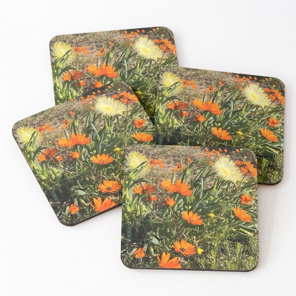 Item preview, Colorful wild flower scene designed and sold by BeNaturally24.