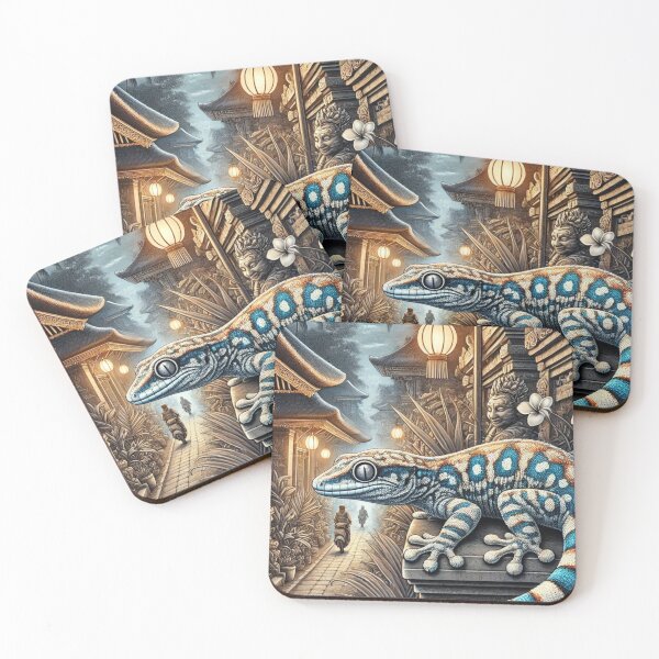 Item preview, Nocturnal Tokay Gecko in Bali designed and sold by NocturnalNook.