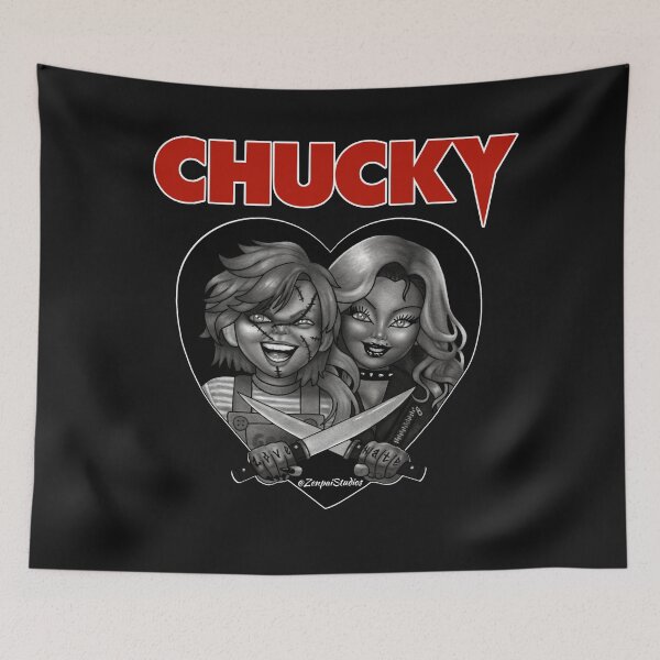 Item preview, Chucky & Tiffany Valentine  designed and sold by Zenpaistudios.
