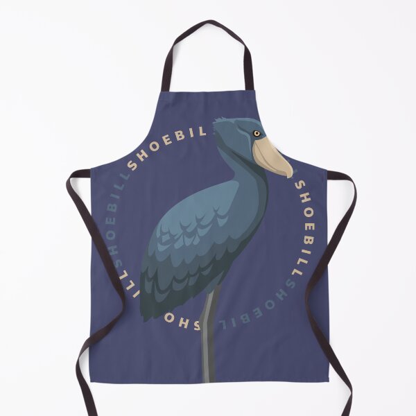 Item preview, Bird Shoebill Stork Cartoon Character designed and sold by SUPERHERON.