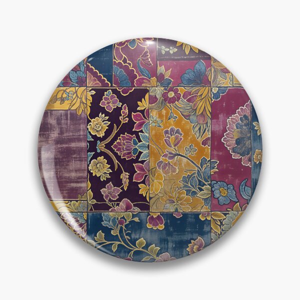 Item preview, Patchouli Floral Patchwork designed and sold by meggydesigns.