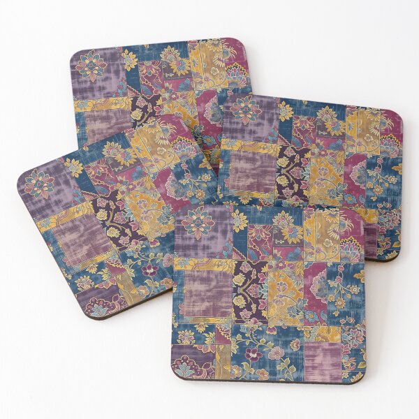Item preview, Patchouli Floral Patchwork designed and sold by meggydesigns.