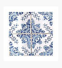Portuguese Azulejos VIII Photographic Print
