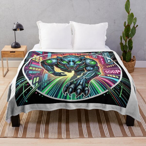 Artikelvorschau, Cyberpunk Neon Panther entworfen und verkauft von GabrielWest.