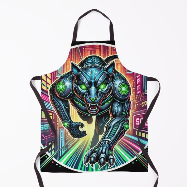 Item preview, Cyberpunk Neon Panther designed and sold by GabrielWest.