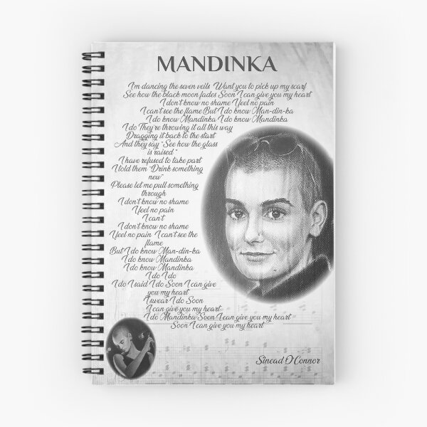 Item preview, Art Print Music | Sinead O'Connor Mandinka Poster Print designed and sold by ConorKeeganArt.