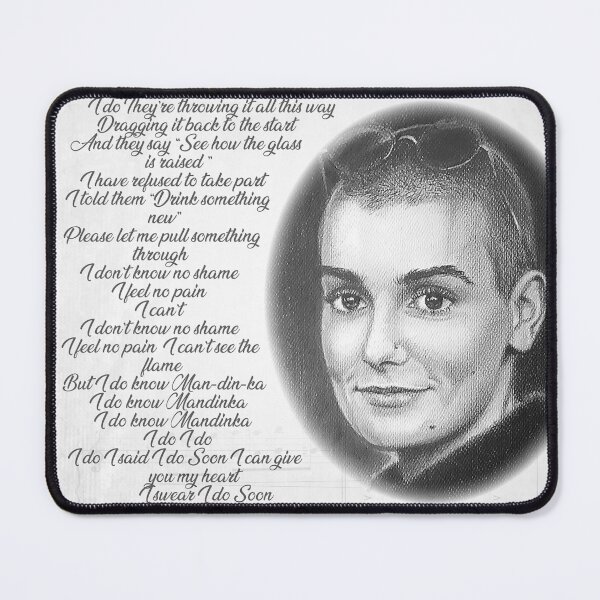 Item preview, Art Print Music | Sinead O'Connor Mandinka Poster Print designed and sold by ConorKeeganArt.