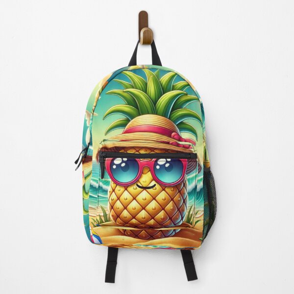 Item preview, Pineapple on the beach designed and sold by FusiTink.