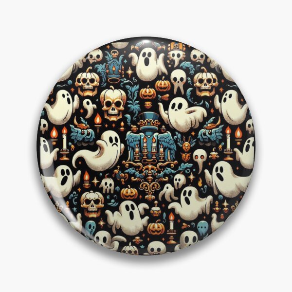 Item preview, Baroque Halloween Tiny Ghosts designed and sold by DesignsByPrnces.