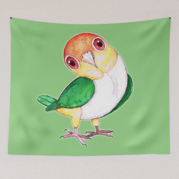 Item preview, White bellied caique	 designed and sold by Bwiselizzy.