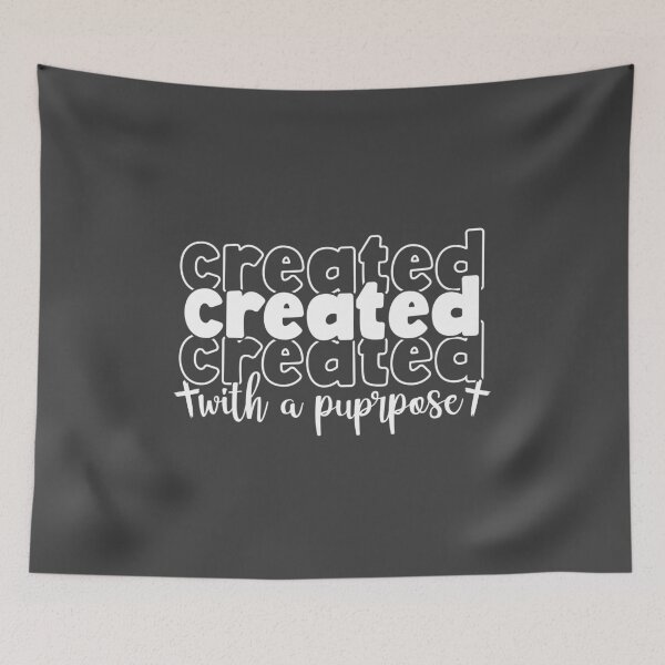 Item preview, Created with a Purpose designed and sold by simplydesignart.
