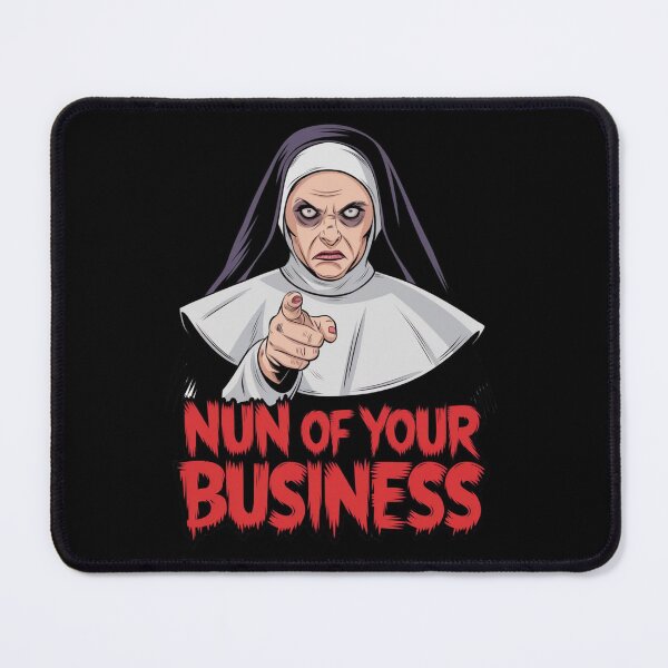 Item preview, Nun of your bisiness - Cursed nun - Satan nun - Bad nun designed and sold by JansenGS.
