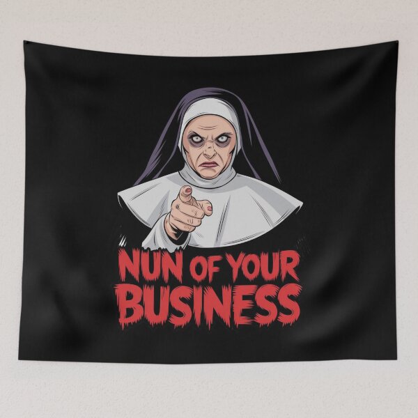 Item preview, Nun of your bisiness - Cursed nun - Satan nun - Bad nun designed and sold by JansenGS.