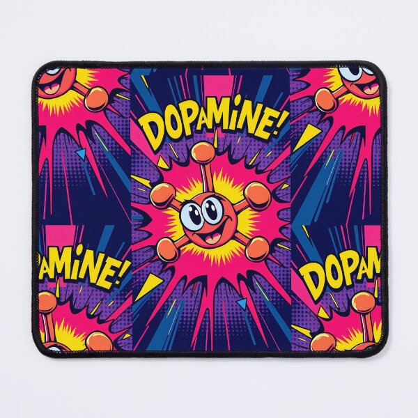 Item preview, Dopamine Explosion in Bold Pop Art Style designed and sold by ArtComixHaven.