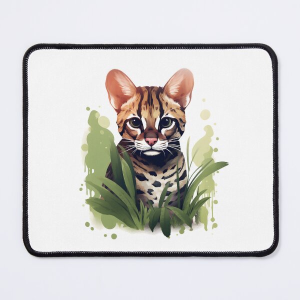 Item preview, Margay cat | Long-tailed cat designed and sold by DerSenat.