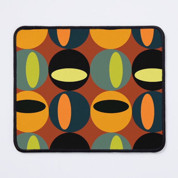 Item preview, retro abstract 1960s style pattern designed and sold by pauloneill-art.