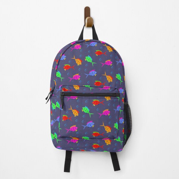 Item preview, A pattern of colored fish and bubbles designed and sold by ZorianArt.