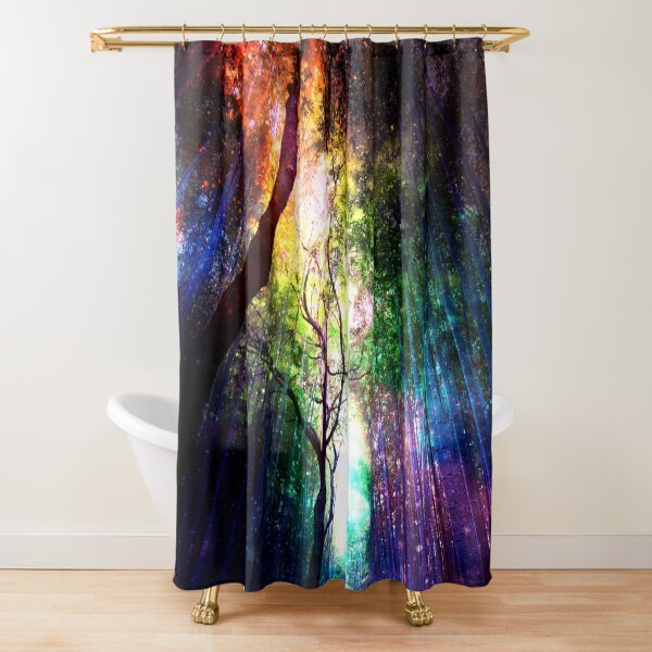 Aperçu de l'œuvre Forêt arc-en-ciel créée et vendue par haroulita.