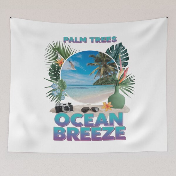 Item preview, Ocean breeze - Island gateway - Relaxed style - Beach combing designed and sold by JansenGS.
