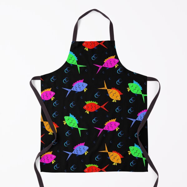 Item preview, A pattern of colored fish and bubbles designed and sold by ZorianArt.