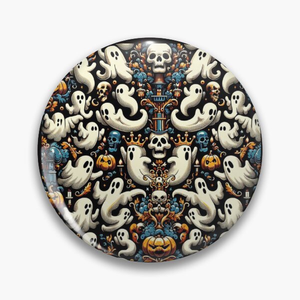Item preview, Baroque Halloween Tiny Ghosts designed and sold by DesignsByPrnces.