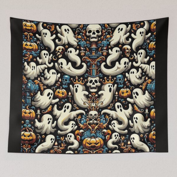 Item preview, Baroque Halloween Tiny Ghosts designed and sold by DesignsByPrnces.