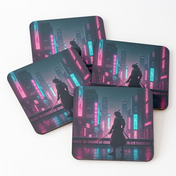 Item preview, Cyberpunk Neon Ronin designed and sold by GabrielWest.