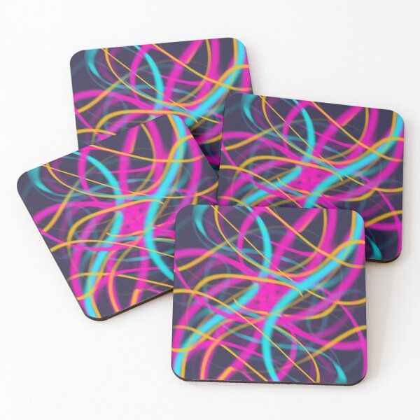 Item preview, ABSTRACT GEOMETRIC HYPNOSIS FLOWERS designed and sold by EDO-ART.