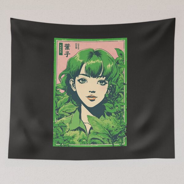 Item preview, Vegan Leaves is Our Nature World Vegetarian Mom Anime designed and sold by wigobun.