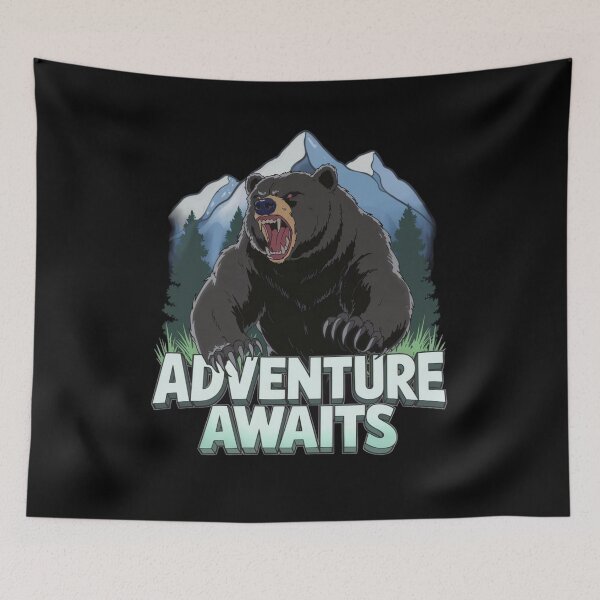 Item preview, Adventure awaits - Wilderness experience - Strange wilderness - Brave wilderness designed and sold by JansenGS.