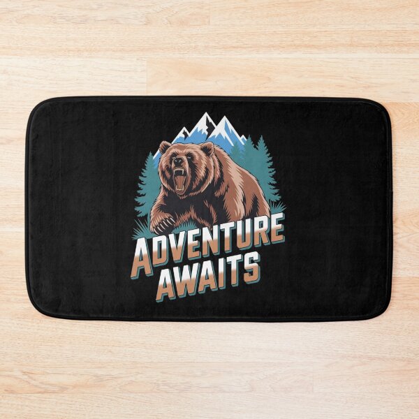 Item preview, Adventure awaits - Wilderness experience - Strange wilderness - Brave wilderness designed and sold by JansenGS.