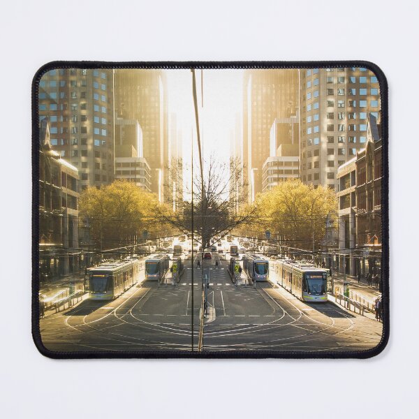 Item preview, Melbourne Trams reflected in window on Bourke street designed and sold by AndrewWilson.
