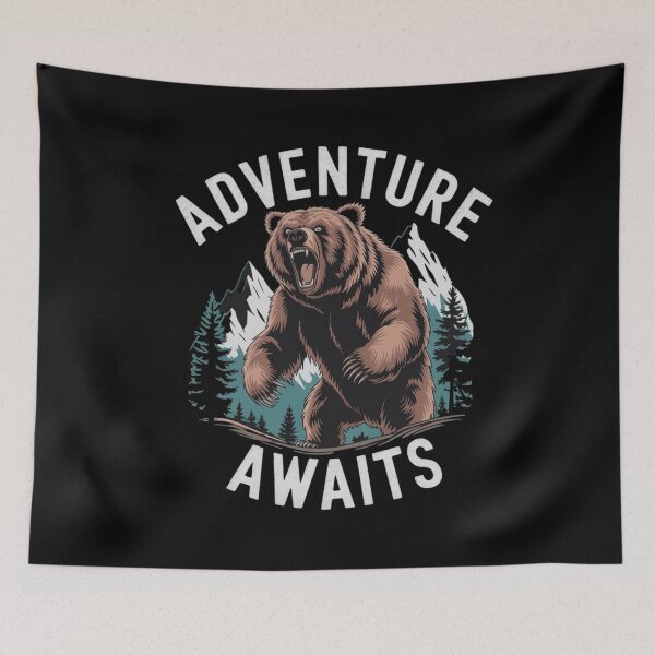 Item preview, Adventure awaits - Wilderness experience - Strange wilderness - Brave wilderness designed and sold by JansenGS.