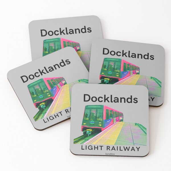 Item preview, Docklands Light Railway T Shirt design  designed and sold by WheresTheTShirt.
