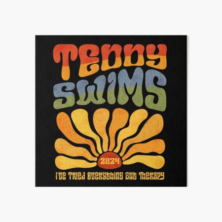 Artikel-Vorschau von Groovy Teddy schwimmt Retro, designt und verkauft von Joks Nest.