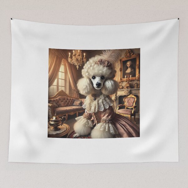 Item preview, The Aristocratic Poodle designed and sold by landletsy.