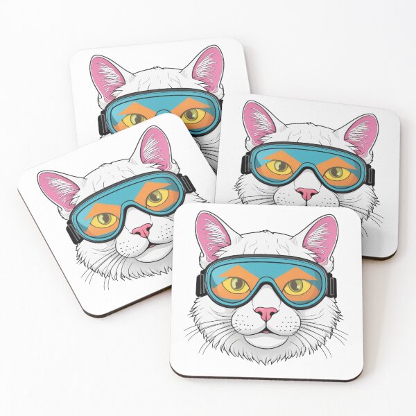 Item preview, The Skiing Cat designed and sold by 0penvimark.