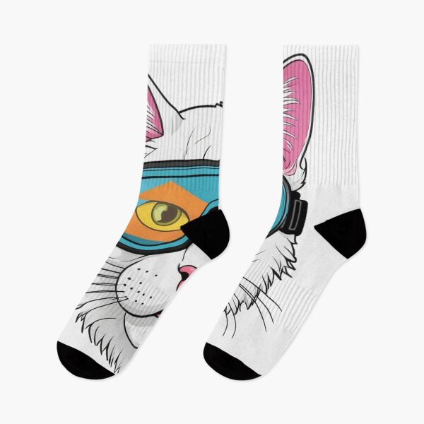Item preview, The Skiing Cat designed and sold by 0penvimark.