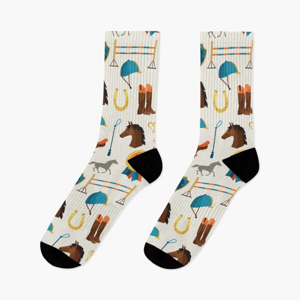 Item preview, Equestrian Horse Design Print Pattern designed and sold by Kriengsaktalek.
