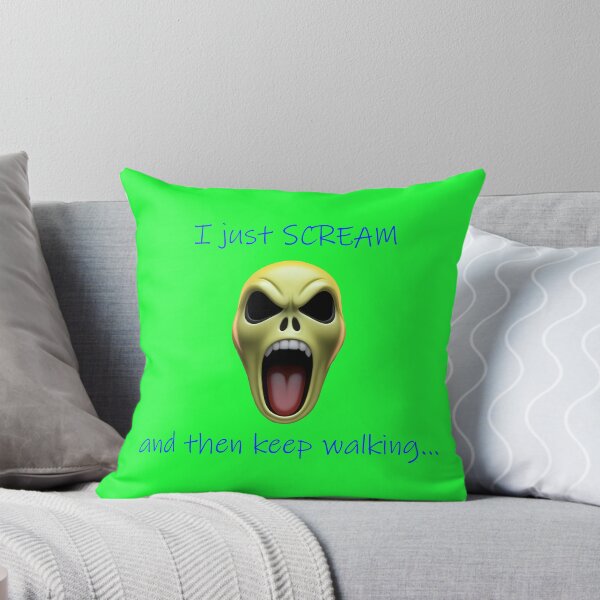 Item preview, I just scream - Green/Blue designed and sold by Everythingstakn.