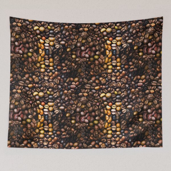 Item preview, Coffee beans, abstract patterns, colorful art designed and sold by artdragongift 15.